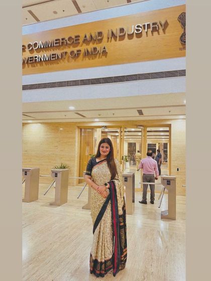 A visit to the Ministry of Commerce and Industry at Vanijya Bhawan. Being in the corridors of power and policy is a reminder of the bigger picture and how law shapes our country's economic landscape.