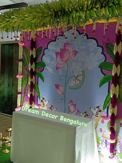 Dream Decor - Traditional & Ceremonial Decor Pichwai & Traditional Art Backdrops photo 7