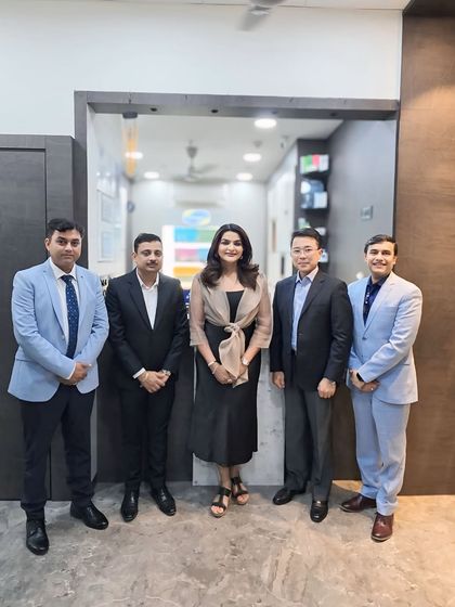 It was a pleasure to host the leadership team from Galderma India at my clinic. We had great conversations about upcoming launches and the future of dermatology in India.