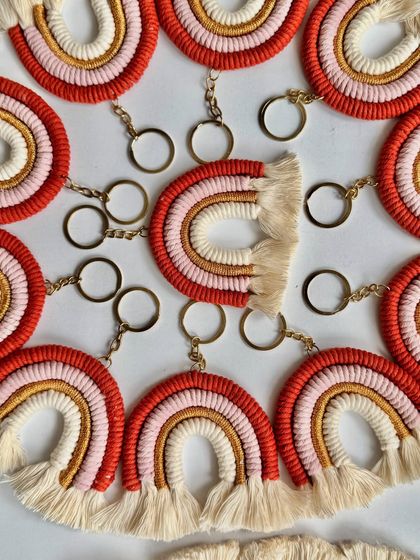 Shikha Agarwal - Handmade Party Favors & Bulk Gifting Macrame Keychains & Charms photo 5