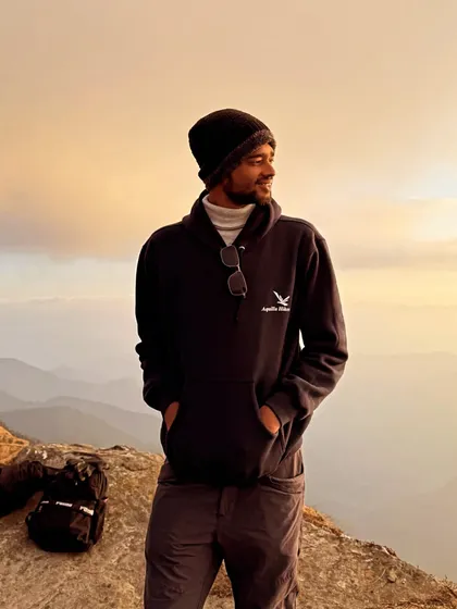 Another shot of our trip captain enjoying the view. We live for these moments, and we love sharing them with you.