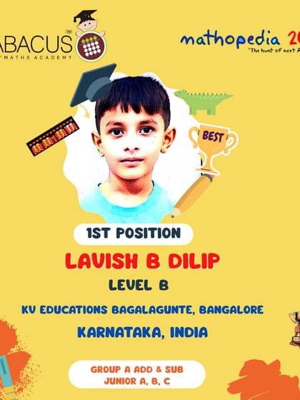 Abacus D Maths Academy - Educational Franchise & Teacher Training Mathopedia: Our Annual Competitions photo 34