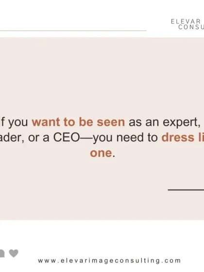 Rohini Vagal - Executive Image & Professional Styling Power Dressing for Leaders photo 14