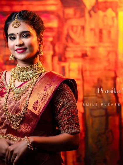 Inisha Rental Dress - Bridal & Occasion Jewellery Rental Grand Bridal Sets: Temple & Kemp Jewellery photo 14