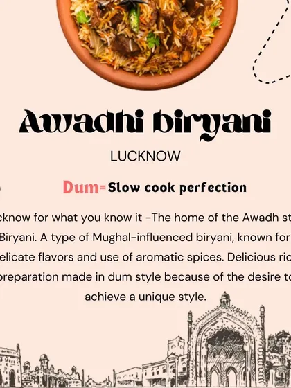A tribute to Biryani in all its glory. We explore the delicate Awadhi biryani from Lucknow, the fragrant Kolkata biryani with its signature potato, and the rich and spicy Hyderabadi biryani.