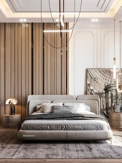 Dreaming in Colors & Textures - Modular Interiors & Room Renovation Serene Master Bedrooms photo 29