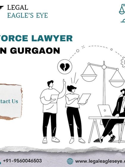 Our team of experienced divorce lawyers in Gurgaon is qualified to handle all sorts of divorce related matters. This illustration shows our role in guiding clients through the legal process.