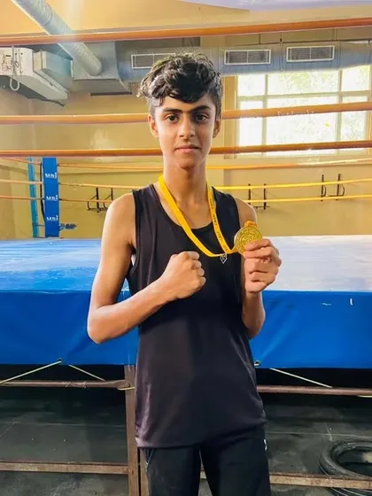 Krishna Singh, a gold medalist in the U19 category. He is a testament to what hard work can achieve.