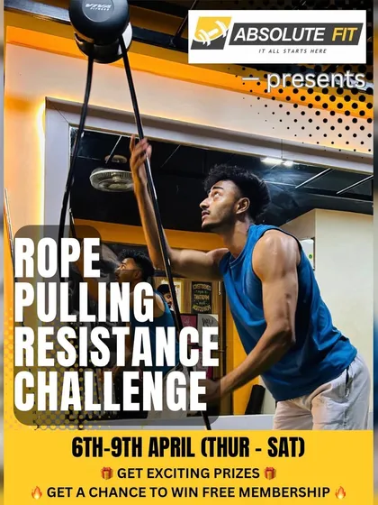 Announcing the ultimate test of strength: The Rope Pulling Resistance Challenge.
