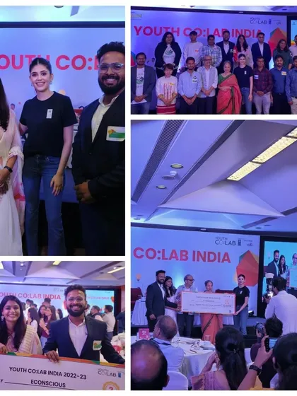 We were incredibly honored to win the UNDP YouthColab challenge for our work in the circular economy. This recognition fuels our passion to keep innovating and leading the way in sustainable entrepreneurship in India.