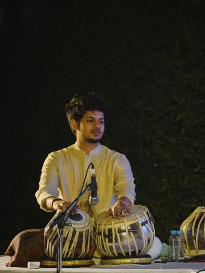 A candid shot from an evening concert. The ambiance of a performance space plays a huge role in the musical experience.
