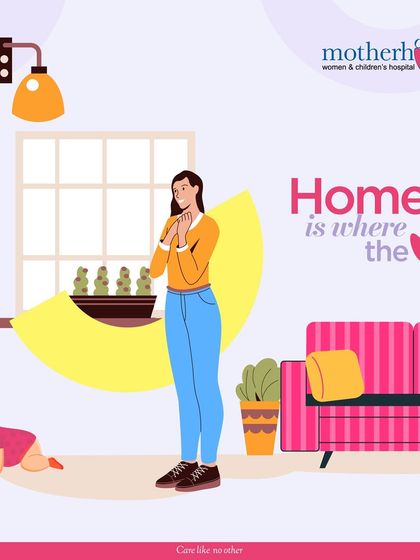 Home is where the heart is. The image of a mother watching her baby crawl captures the peace and love that fills a home. These quiet, everyday moments are what make family life so special.