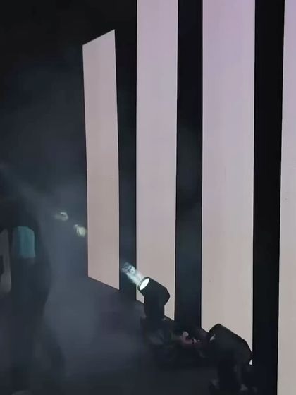 The impressive lighting setup at Sunburn Union, with smoke adding to the dramatic effect. I use these elements to build the energy throughout my set.