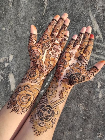 Bridal & Heavy Henna photo 32