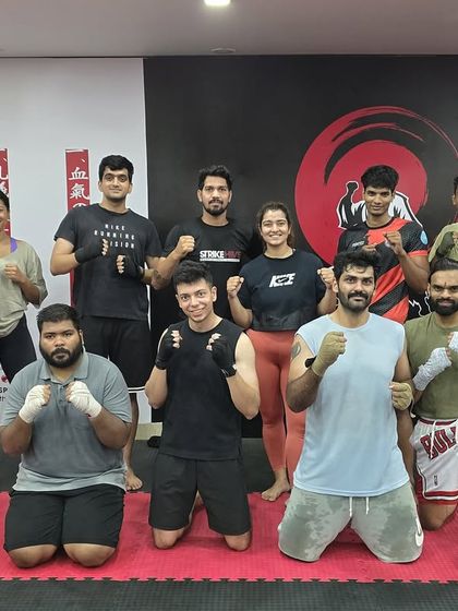 A superb session in the books. Our strikers and grapplers come together, showing the unity between our different martial arts disciplines.