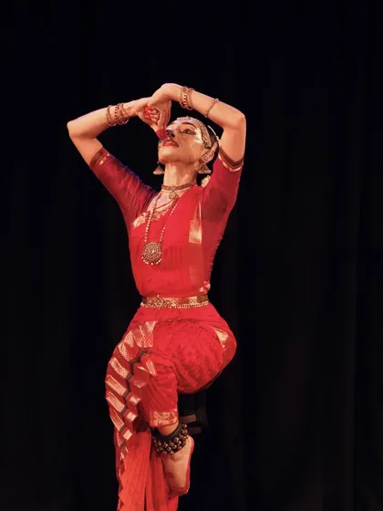 These are more stills from my HCL performance at the Madras Music Academy. Each photo captures a different movement and expression from the Varnam and Padam pieces I presented.