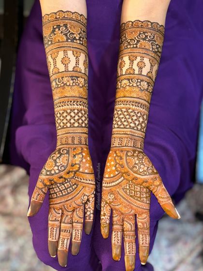 Intricate Bridal Mehendi photo 53