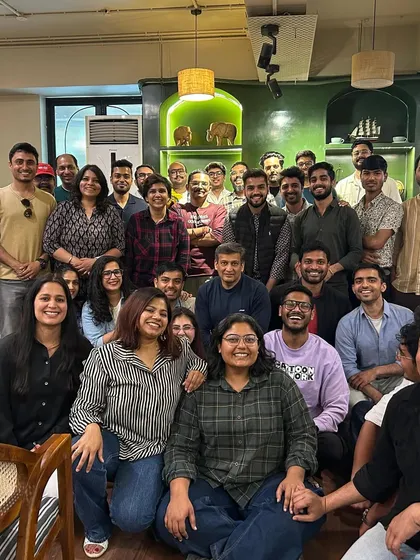 A happy group photo from our event in Jaipur, where we discussed the role of water in brewing. We love collaborating with local coffee communities.