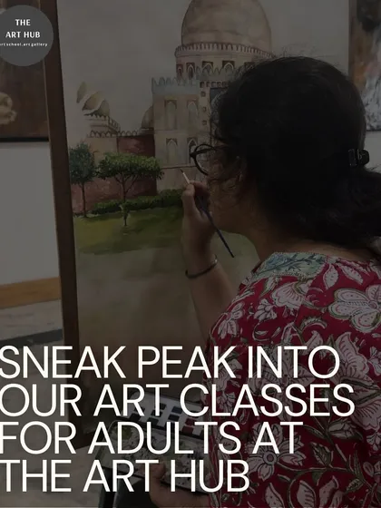 Here is a sneak peek into my art classes for adults, where students learn to paint historical architecture, like this beautiful monument, in a supportive setting.