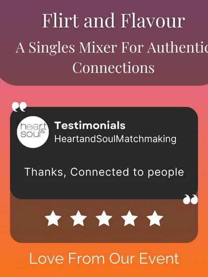 "Thanks, Connected to people." This gets right to the point and confirms the event achieved its primary goal.