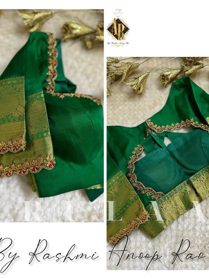 Arulaa by Rashmi Anoop Rao - Custom Bridal & Occasion Wear for Women Bridal Blouse Masterpieces photo 24