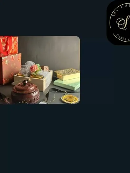 An assortment of my Diwali gifting options, including hampers, chocolate boxes, and the wooden dry fruit box, showcasing the range of products available.