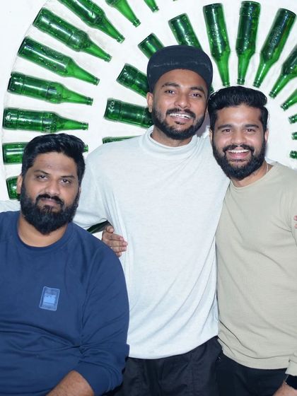 Three friends, one great night. This is what it's all about, creating a space for people to connect and have fun.