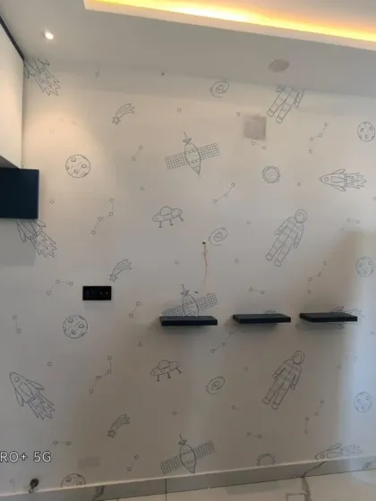 Ansari - Wallpaper & Mural Installation Kids' Room Transformations photo 13