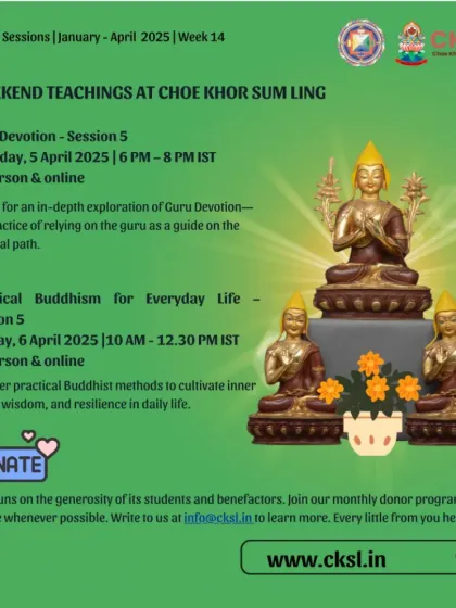 Choe Khor Sum Ling - Spiritual Community Events Core Dharma Teachings & Weekend Courses photo 19