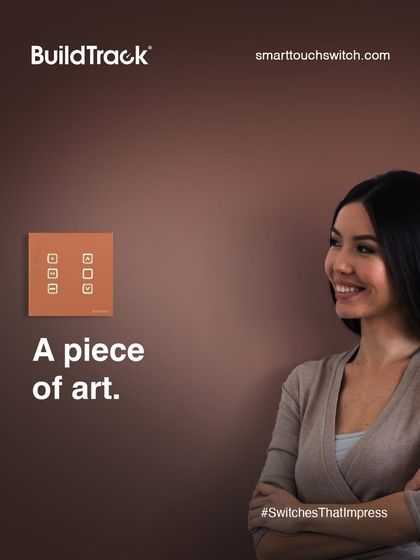 Just like a masterpiece, our switches are designed to be a statement piece. I believe in bringing art into your home with every touch.