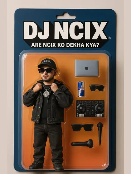 Action figure today, headline tomorrow. This is more than just music, it's about building a brand that stands out. I bring this same creative and trendsetting mindset to the artists I produce for, helping you build your own unique identity in the desi hip-hop scene.