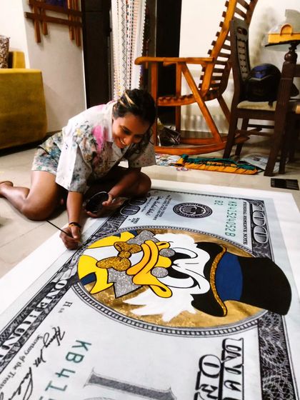 Vritti Kotian - Custom Murals & Wall Art Beyond the Wall: Installations & Canvas Art photo 18