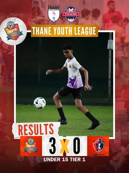 A solid 3-0 victory for our U15 boys in the Thane Youth League. Their energy and focus on the field made us proud.