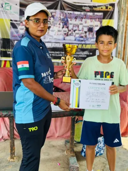 A gallery of our players' outstanding results at the highly competitive Tennis Premier League (TPL) Delhi State finals, featuring numerous winners and finalists.