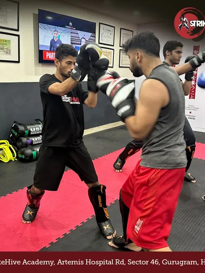 Partner drills are essential for developing timing and reflexes. Our students practice offensive and defensive striking combinations, building muscle memory and practical combat skills.