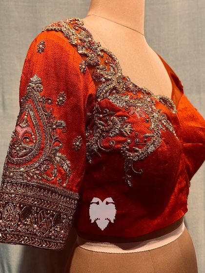 Blouse House by Mahitha Prasad - Custom Blouse Design & Embroidery For the Family: Elegant Heirlooms photo 10