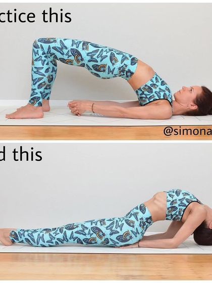 To build the strength for deeper backbends, we practice preparatory poses like Setu Bandhasana (Bridge Pose) and Matsyasana (Fish Pose). These asanas open the chest and shoulders while strengthening the back muscles safely.