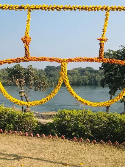 Vibrant Haldi & Mehndi Decor photo 36