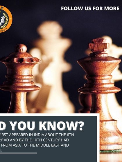 Did you know chess first appeared in India around the 6th century? We are proud of the game's rich history.
