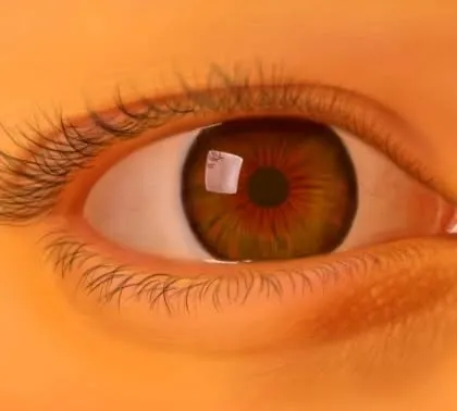 I love practicing hyperrealism in my digital work too. This is a study of an eye where I focused on creating realistic textures and light reflections.