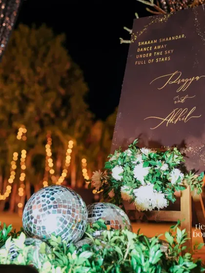 Flinters Management - Custom Wedding Design & Decor Glamorous Sangeet & Reception Nights photo 22