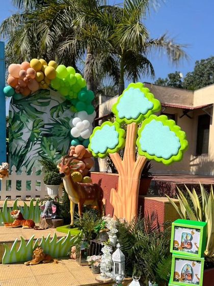 Golu Balloon Decor - Baby Celebration Decor Wild Safari & Jungle Adventures photo 8