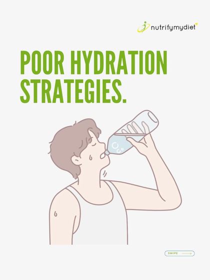 Poor hydration strategies are a common pitfall. Consistent hydration is key to avoiding fatigue and cramps.