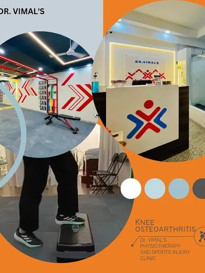 We help clients manage chronic conditions like knee osteoarthritis. Our approach combines strengthening exercises, such as the step-ups shown here, with manual therapy to improve joint mobility, reduce pain, and enhance overall quality of life.