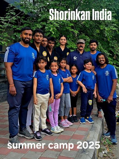 A group photo from our 2025 summer camp. It is great to see students of all ages, from young children to senior instructors, coming together as one team.
