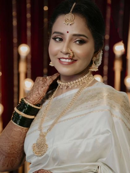 Maharashtrian Brides: The Nauwari & Paithani Look photo 44