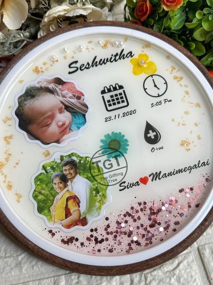 Baby Birth Announcement Keepsakes photo 8