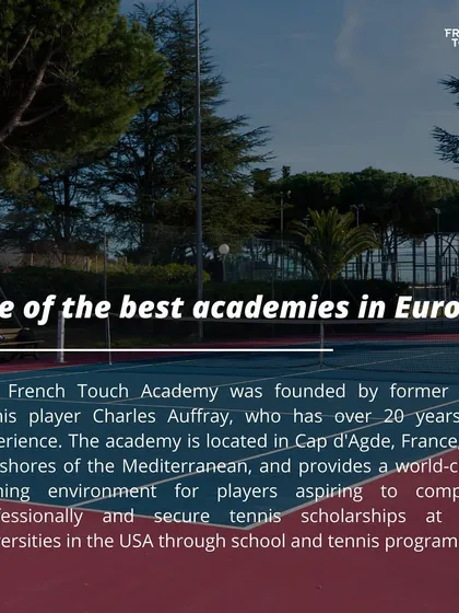 Our parent academy in France is recognized as one of the best in Europe, founded by a former pro with over 20 years of experience in developing world-class talent.