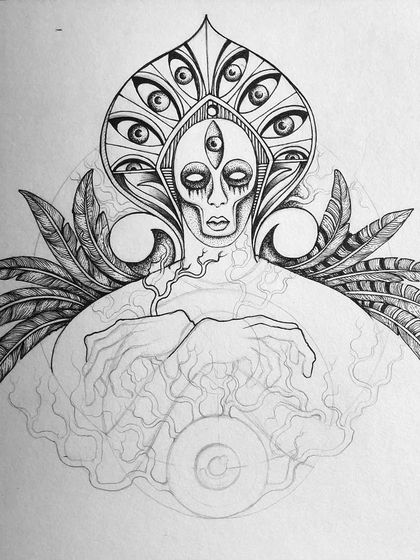 Ankita Bhattacharya - Tattoo Design Goddesses & Guardians photo 24