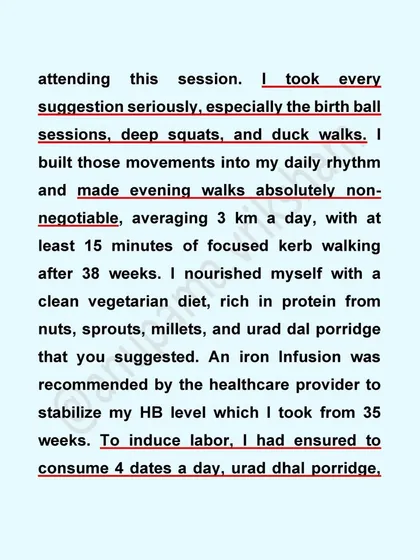 Preparation is key. This mother built daily walks, specific exercises like the kerb walk, and a nutritious diet into her routine to prepare her body for a successful VBAC.